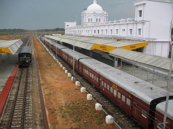 Tripura , Mizoram on Trans-Asian Railway route Project : North Tripura to connect  Northern Mizoram as per UNESCAP Plan